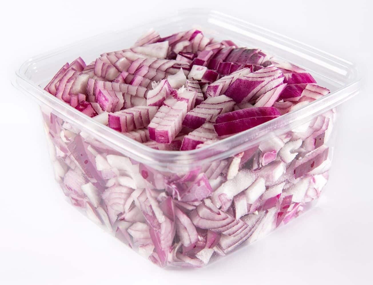 Diced red onion Diced red onion - Image 1