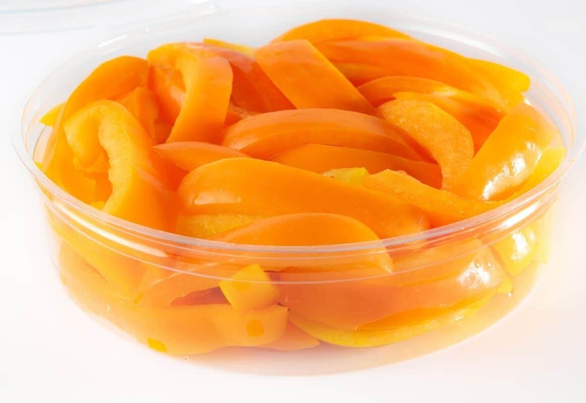 Pepper sticks Orange peppers sticks - Image 1