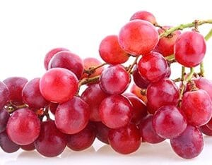 Red grapes