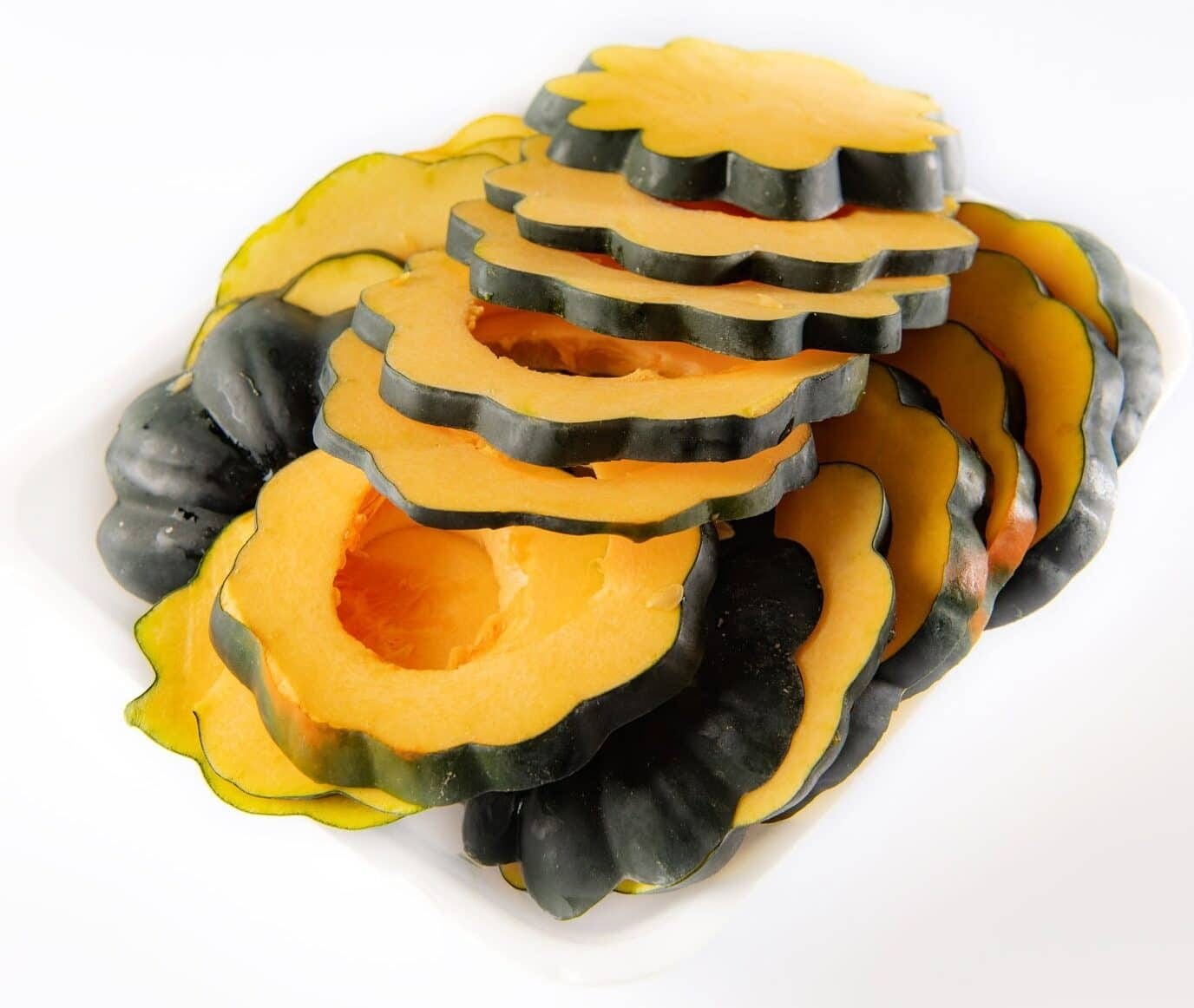 Sliced acorn squash Sliced acorn squash - Image 1