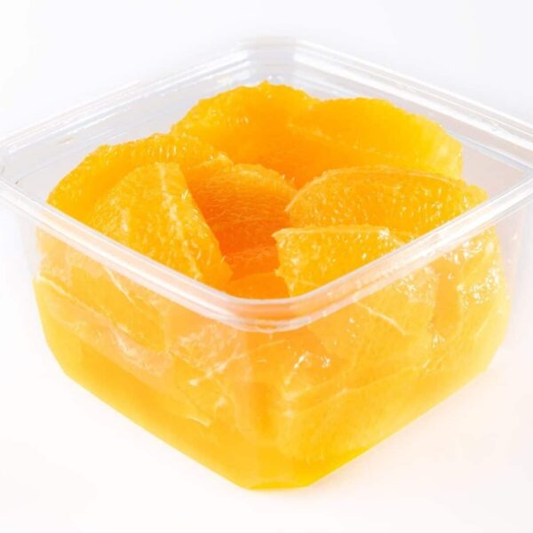 Sliced oranges