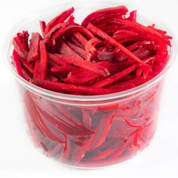 Beet salad sticks