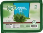 Frozen chopped dill
